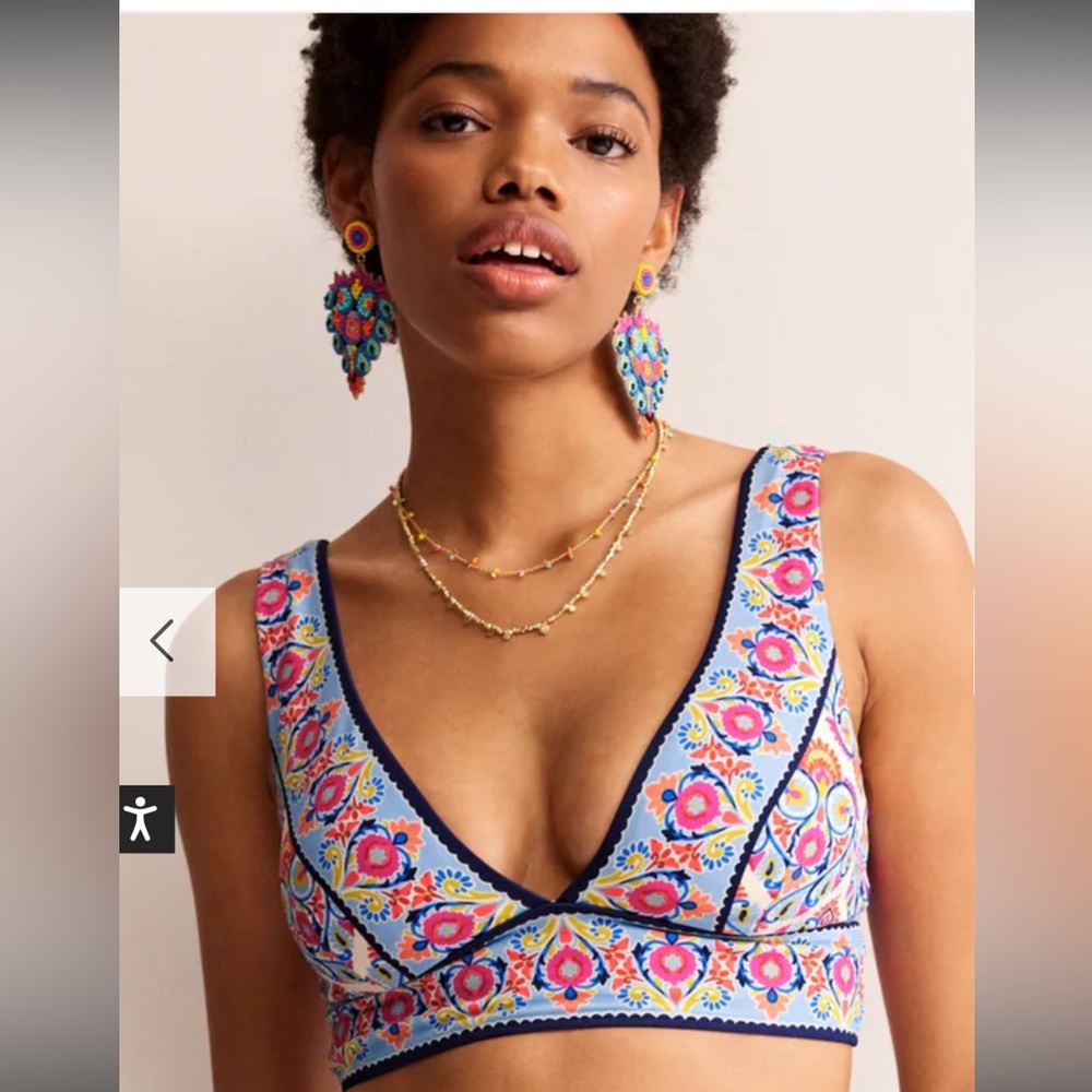 BODEN Porto Bikini Top